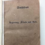 Sachsens Regierung, Stände und Volk von Bernhard Hirschel