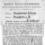 Quelle: Frankfurter Zeitung, 25.04.1913.