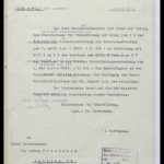 Galerie 4: Entlassungsschreiben an Ludwig Friedheim
