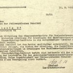 Schreiben über Einrichtung des Franz-Mehring-Instituts für das Marxistisch-Leninistische Grundstudium an der Universität Leipzig vom 30. September 1955