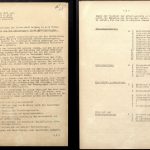 Plan der Umwandlung der Universität Leipzig_Mai 1951_UAL_R_0082_Bd_02_Bl_01a-b
