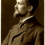 Seitliches Portrait Felix Hausdorffs im Alter von 35 Jahren, ca. 1900 | UAL FS N00382