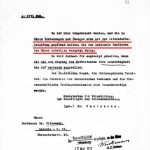 Begründung der Entlassung Witkowskis von April 1933 | UAL PA 1074 Bl.86