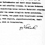 Antwortschreiben Witkowskis an Hartnacke, 1933 | UAL PA 1074 Bl.89a,b; 94